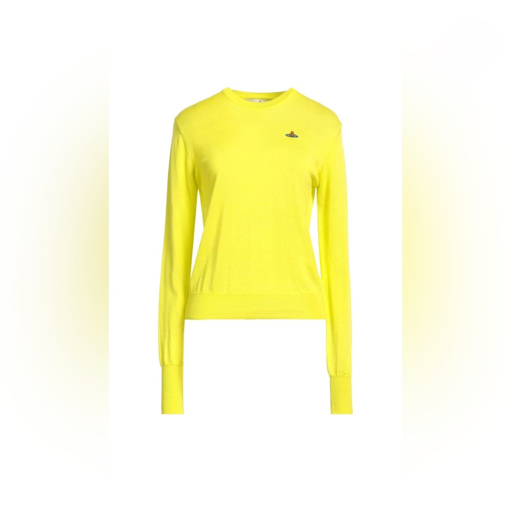 Vivienne Westwood Lime Green Knit Sweater